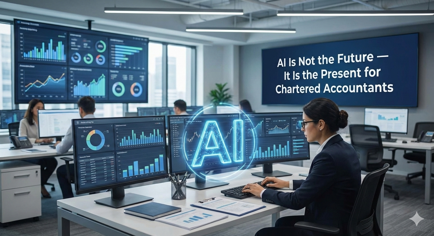 AI Is Not the Future — It Is the Present for Chartered Accountants